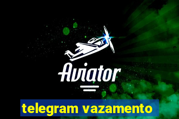 telegram vazamento